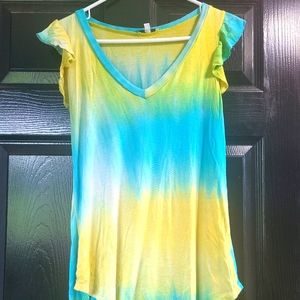 Womens summer tie dye top